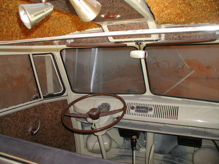 splitty bus dashboard on 58 kombi VW